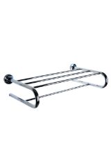 Destekli Raf Havluluk  304 Kalite Paslanmaz Çelik 50 Cm