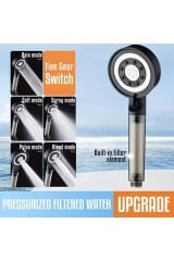 Filtreli Duş Başlığı 5 Yedek Filtre | Su Arıtmalı, Klor Ve Kireç Önleyici, Yüksek Basınçlı