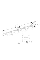 Prima Dörtlü Set Askılık