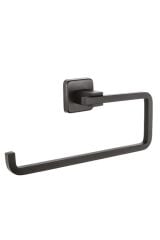 Kare Mat Siyah Paslanmaz Kağıt Havluluk Kapaksız