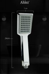 Arya Duş Başlığı + Pvc Duş Hortumu Duş Takımı Duş Seti