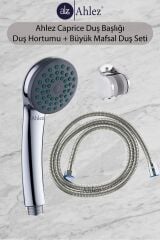 Caprice Duş Başlığı , Ince Kenetli Duş Hortumu Ve Büyük Mafsal Duş Takımı Duş Sistemi