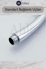 Caprice Duş Başlığı Pvc Duş Hortumu Büyük Mafsal Duş Seti Duş Takımı