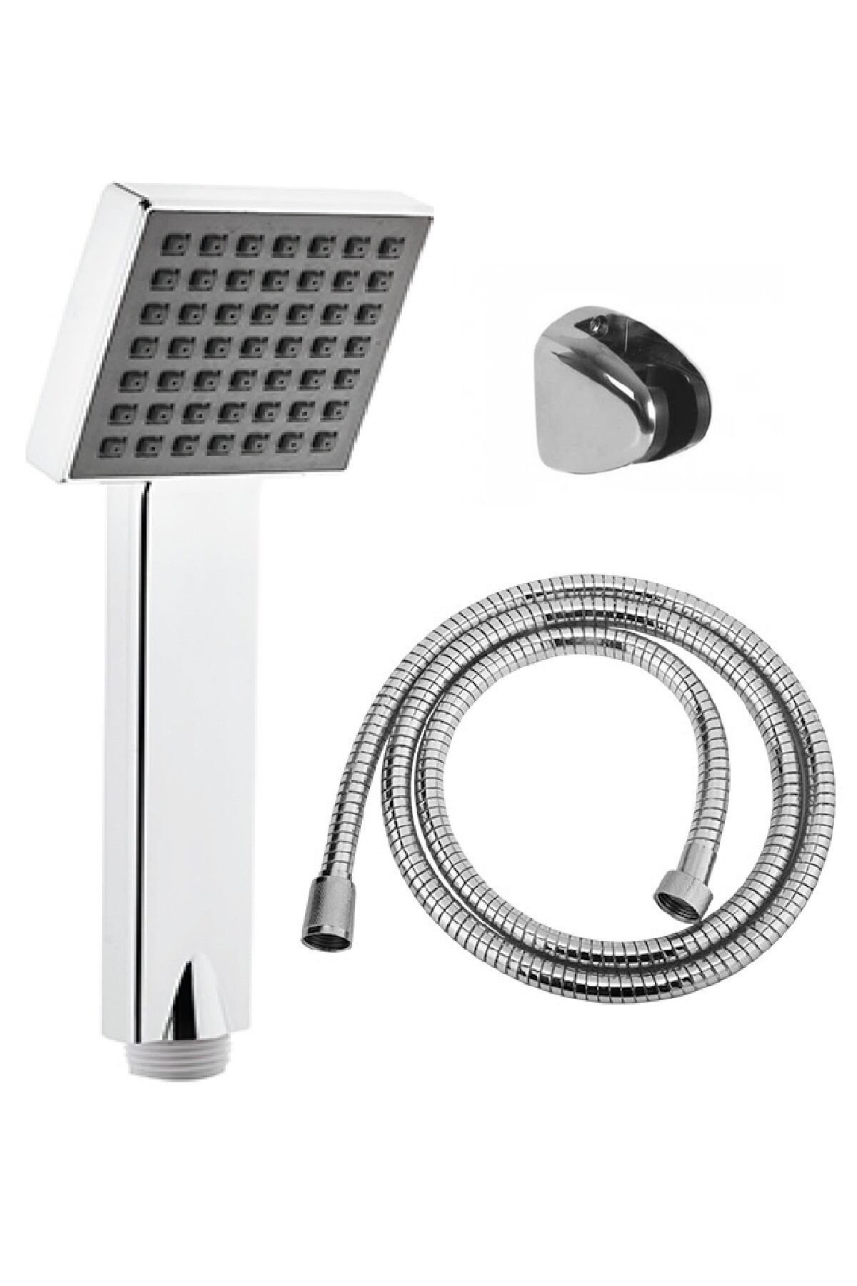 Quadro Duş Başlığı + Duş Hortumu Duş Seti Duş Takımı