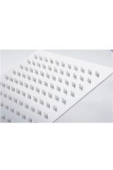 20x20 Cm Paslanmaz Kare Ultra Ince Tepe Duş Başlığı