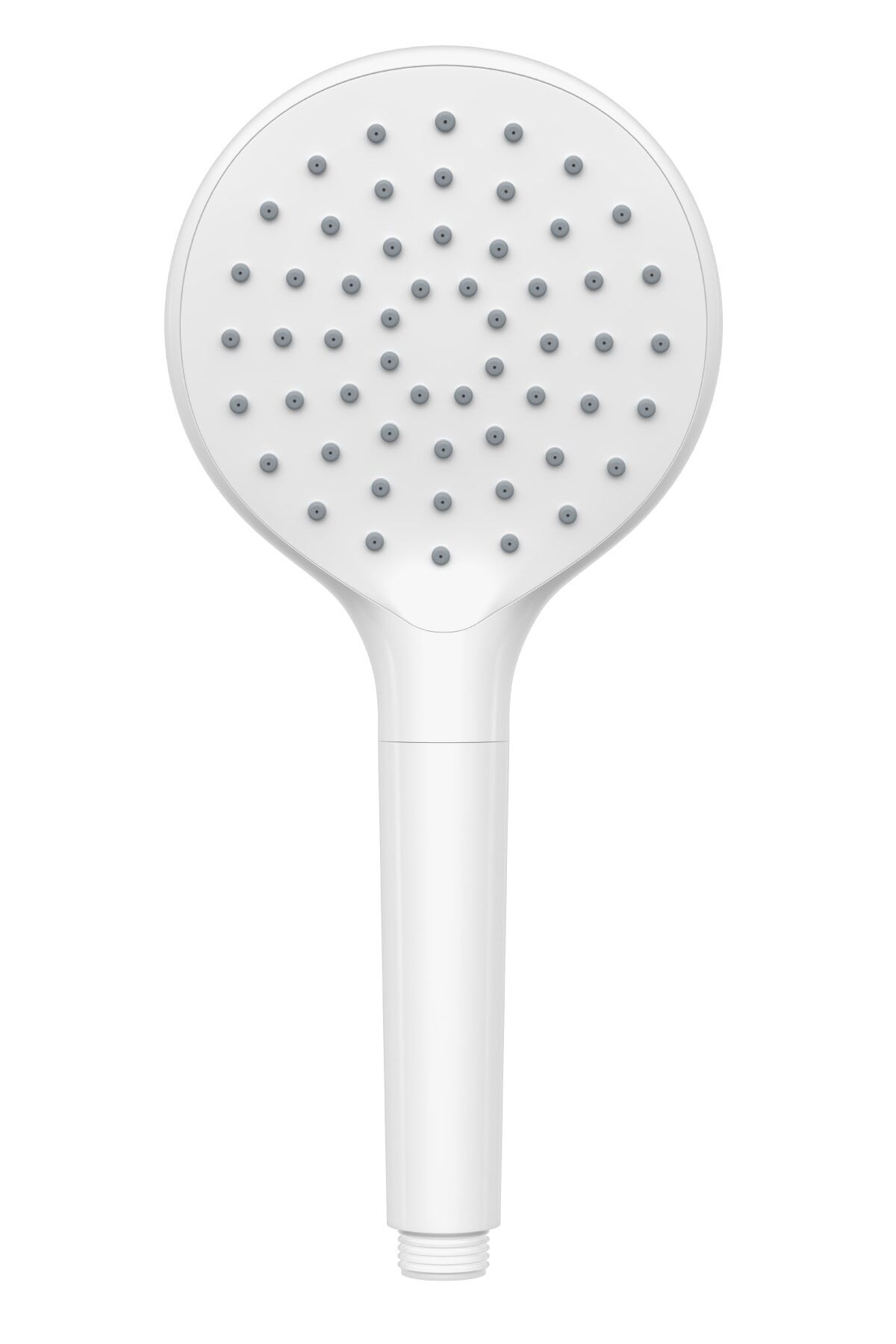 Deluxe Yuvarlak Beyaz Duş Başlığı