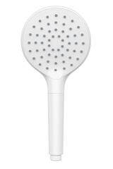 Deluxe Yuvarlak Beyaz Duş Başlığı