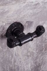 Rustik Retro Ikili Askılık Vintage Tasarım