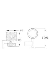 Premium Diş Fırçalık + Sabunluk + Uzun Havluluk Banyo Seti