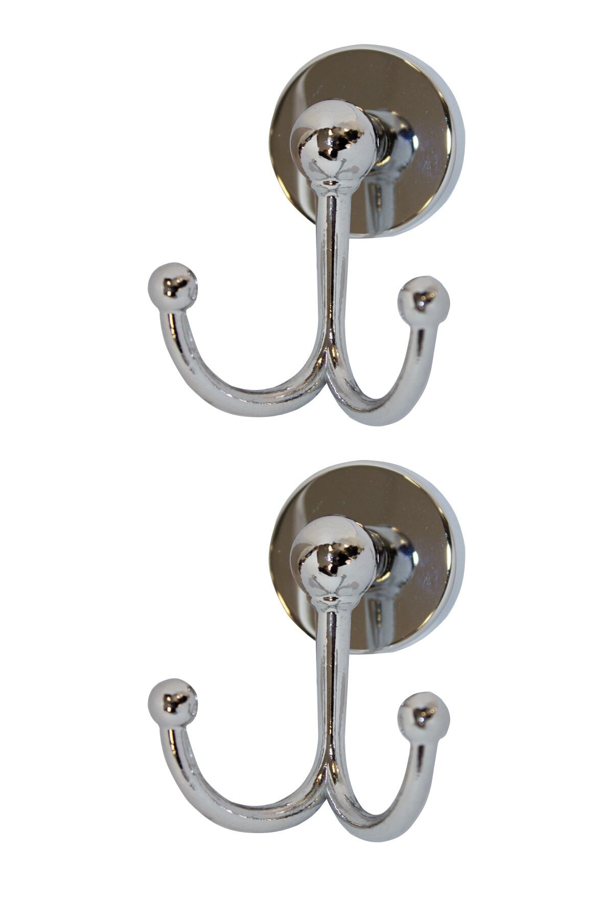 Lüx Krom Ikili Bornoz Askılık 2 Adet