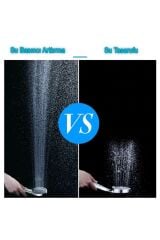 Solid 5 Fonksiyonlu Duş Başlığı + Duş Hortumu Duş Takımı Duş Seti