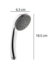 Caprice Duş Başlığı + L Mafsal + Duş Hortumu Duş Takımı Duş Seti