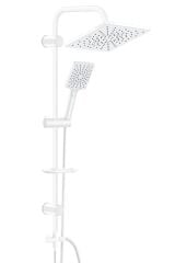 Rain 3+1 Fonksiyonlu Maxima Pure Beyaz Tepe Duş Takımı Duş Seti