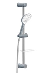 Rain Deluxe Neo Gri Sürgülü Duş Takımı Duş Seti