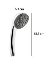 Caprice Duş Başlığı Vakumlu Mafsal Duş Hortumu Duş Takımı Duş Sistemi