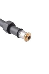 Banyo Mat Siyah Pvc Duş Hortumu Duş Spirali 150cm