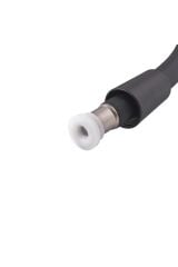 Banyo Mat Siyah Pvc Duş Hortumu Duş Spirali 150cm