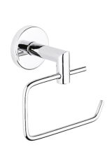 Diamond Paslanmaz Kapaklı Kağıtlık + Açık Kağıtlık + Elips Havluluk Banyo Seti