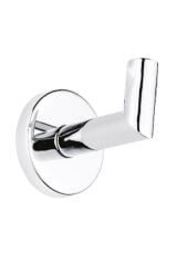 Diamond Paslanmaz Kapaklı Kağıtlık + Tekli Askılık Banyo Seti