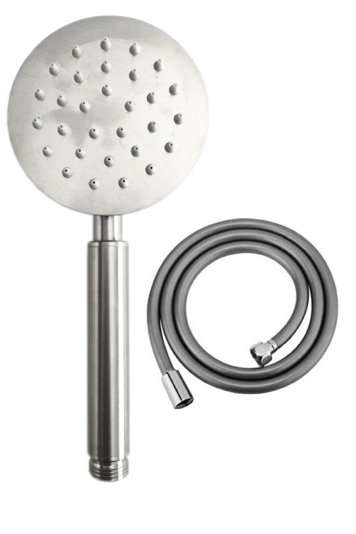 Lite Paslanmaz Duş Başlığı + Pvc Duş Hortumu Duş Takımı Duş Seti