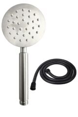 Lite Paslanmaz Duş Başlığı + Siyah Duş Hortumu Duş Takımı Duş Seti