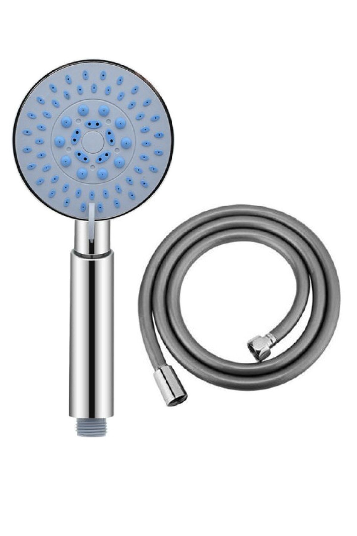 Luna 5 Fonksiyonlu Duş Başlığı + Pvc Duş Hortumu Duş Takımı Duş Seti