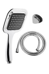 Elite Duş Başlığı + Duş Hortumu + Mafsal Duş Takımı Duş Seti