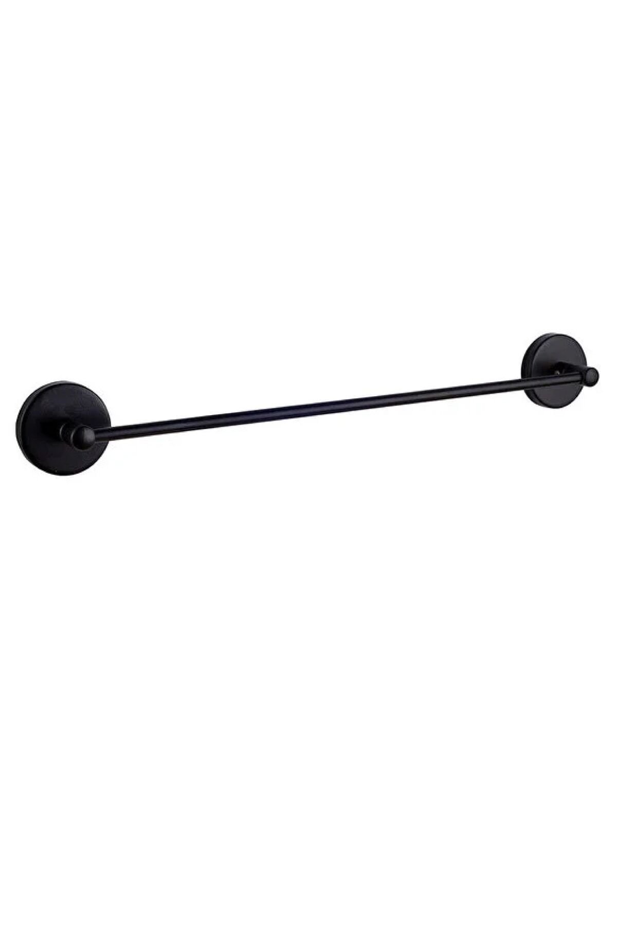 Base Mat Siyah Uzun Havluluk