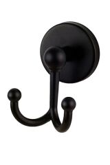 Base Mat Siyah Uzun Havluluk Ikili Askılık Yuvarlak Havluluk Üçlü Banyo Seti