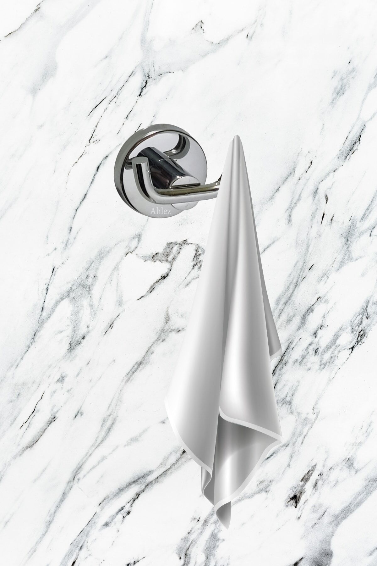 Ceyhan Krom Paslanmaz Ikili Havlu Ve Bornoz Askılığı