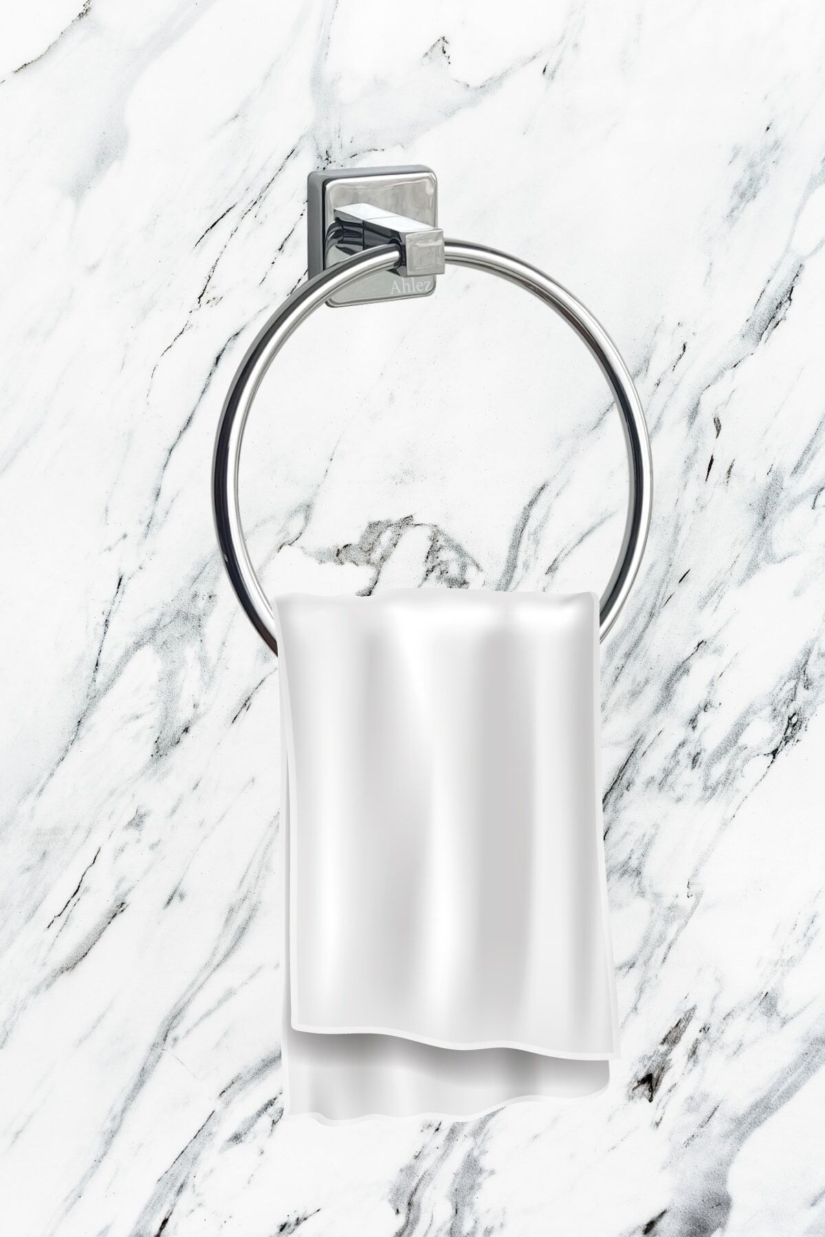 Pasifik Kare Paslanmaz Yuvarlak Havluluk