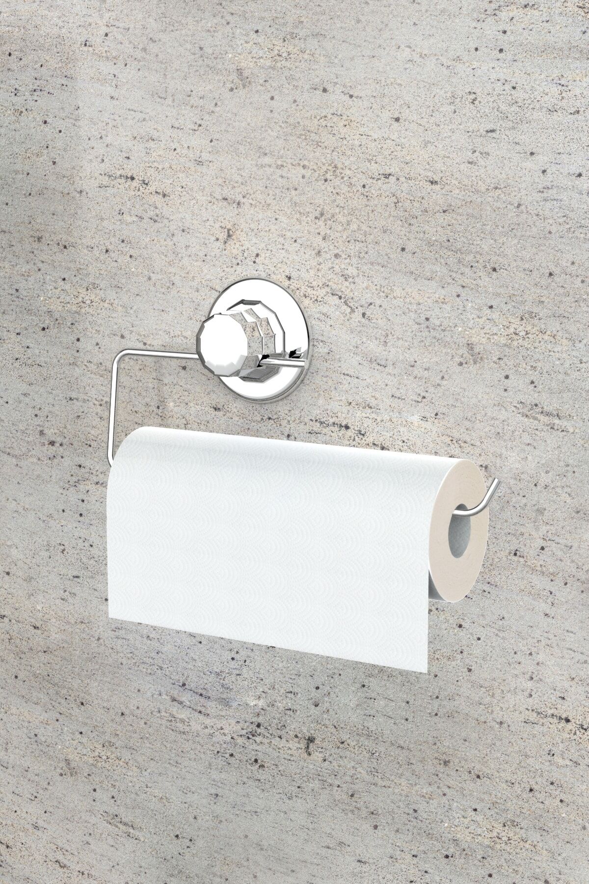 Vega Yapışkanlı Vakumlu Kağıt Havluluk Krom