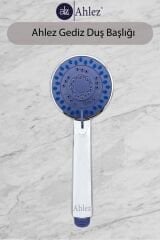 Gediz 5 Fonksiyonlu Duş Başlığı + Duş Hortumu + Vakum Mafsal Duş Seti