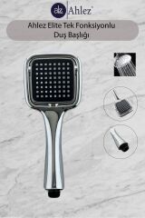 Elite Kare Duş Başlığı + Pvc Duş Hortumu Duş Takımı Duş Seti