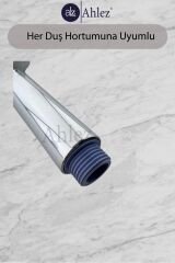 Luna 5 Fonksiyonlu Duş Başlığı + Vakum Mafsal + Duş Hortumu Duş Takımı