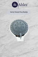 Pena 5 Fonksiyonlu Duş Başlığı Pvc Duş Hortumu Duş Takımı Duş Sistemi