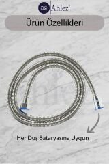 Pena 5 Fonksiyonlu Duş Başlığı Vakum Mafsal Duş Hortumu Duş Takımı Seti