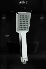 Arya Duş Başlığı + Vakumlu Mafsal + Duş Hortumu Duş Takımı Duş Seti