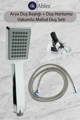 Arya Duş Başlığı + Vakumlu Mafsal + Duş Hortumu Duş Takımı Duş Seti