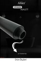 Star 3 Fonksiyonlu Duş Başlığı + Siyah Duş Hortumu + Siyah Mafsal Duş Takımı