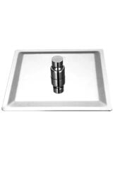 Paslanmaz 304 Kalite Ankastre Ince Tepe Duş Başlığı 20x20 cm