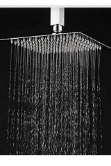 Paslanmaz 304 Kalite Ankastre Ince Tepe Duş Başlığı 20x20 cm