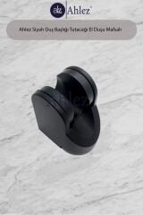 Aqua Kare 3 Fonksiyonlu Duş Başlığı , Siyah Duş Hortumu ve Siyah Mafsal Duş Seti