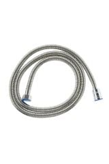 Shine 304 Paslanmaz Duş Başlığı , 3M Yapışkanlı Mafsal ve Duş Hortumu Seti