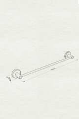 Dolce Kapaksız Kağıtlık + Uzun Havluluk 40cm Banyo Seti