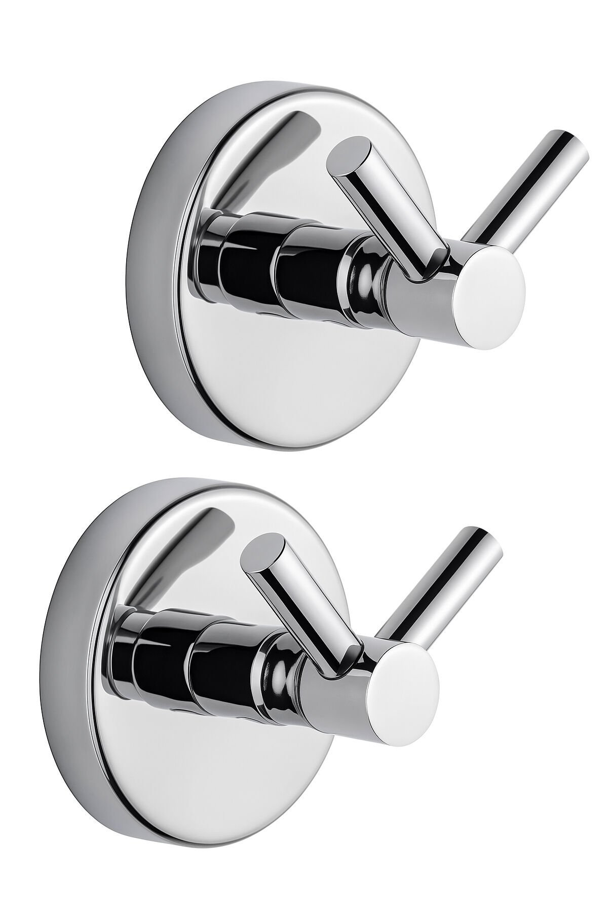 Dolce Paslanmaz İkili Havlu ve Bornoz Askılık 2 Adet