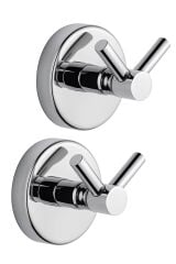 Dolce Paslanmaz İkili Havlu ve Bornoz Askılık 2 Adet