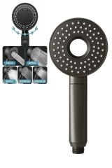 5 Fonksiyonlu Yön Çevirmeli El Duşu Yapışkan Mafsallı Duş Hortumu Duş Sistemi