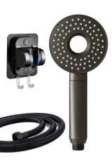 5 Fonksiyonlu Yön Çevirmeli El Duşu Yapışkan Mafsallı Duş Hortumu Duş Sistemi