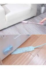 Pratik Başlıklı Girintili Yüzey Dip Köşe Raf Temizleme Sihirli Toz Alma Fırçası 10 Adet Bez Hediyeli